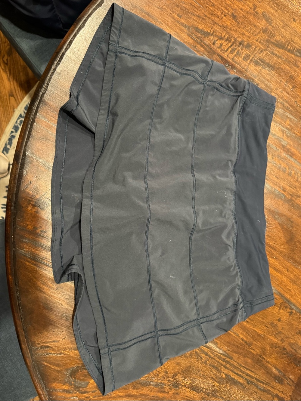 lululemon athletica Navy pace rival skirt size 10